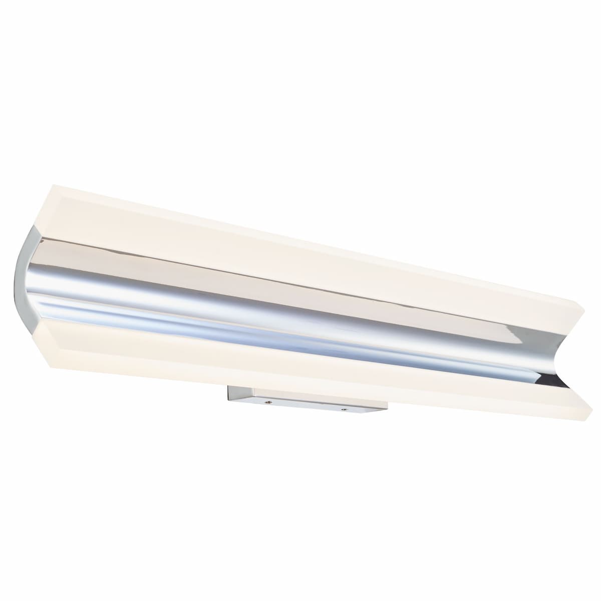 Abra 20077WV Eros curved acrylic twin bar bathroom vanity light for residential and commercial interior lighting