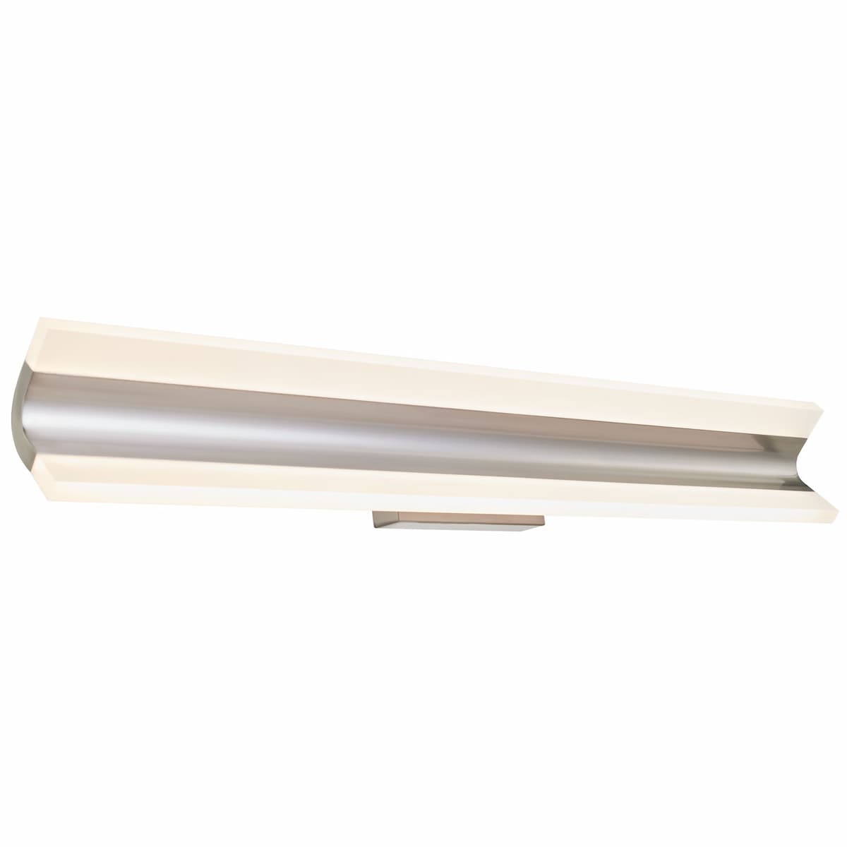 Abra Eros 20078WV 32-inch curved acrylic twin bar vanity light for modern bathroom lighting