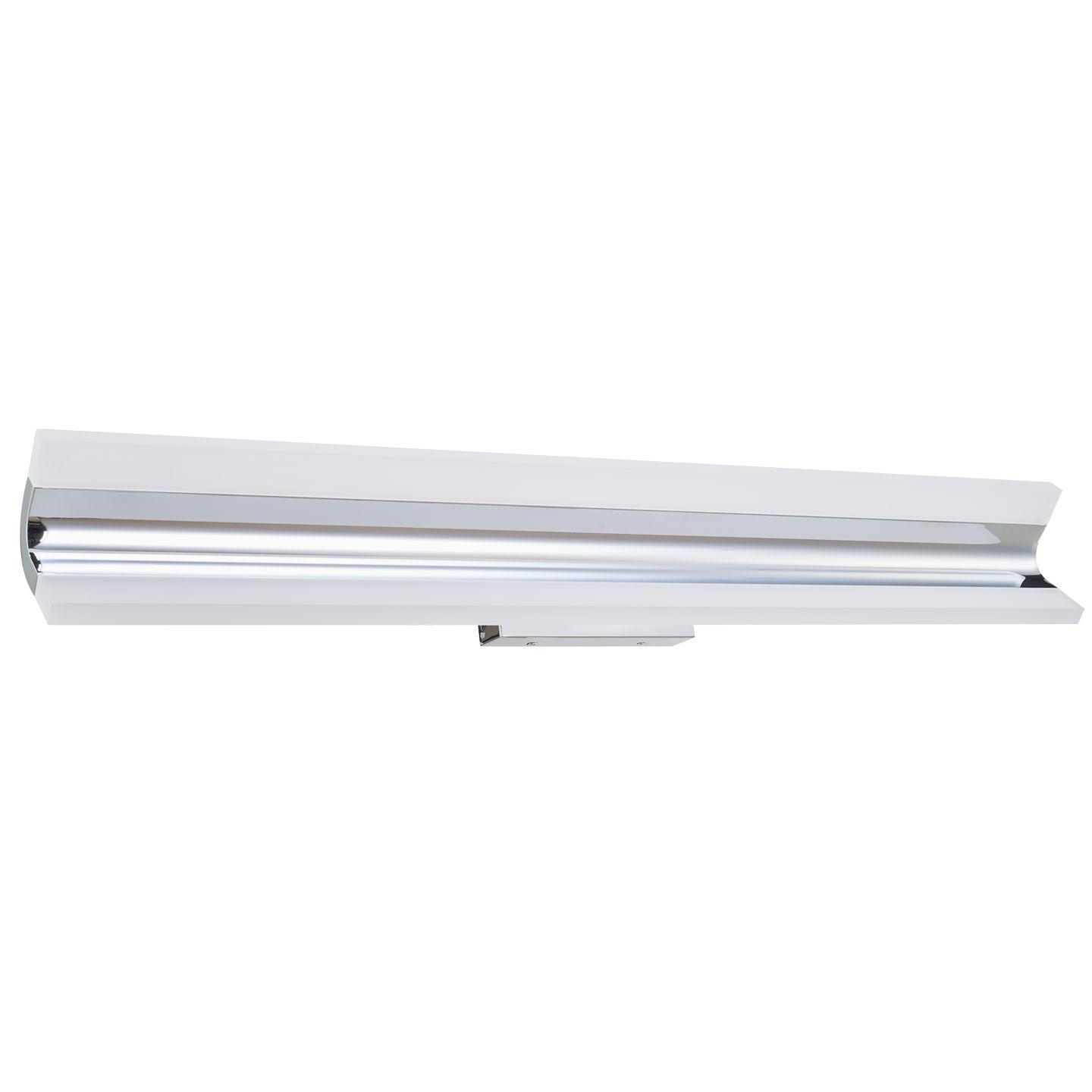 Abra Eros Curved Acrylic Twin Bar Vanity Chrome