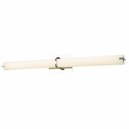 Abra Squire 20092WV 28-inch round glass vanity light with high-output dimmable LED for modern bathroom lighting
