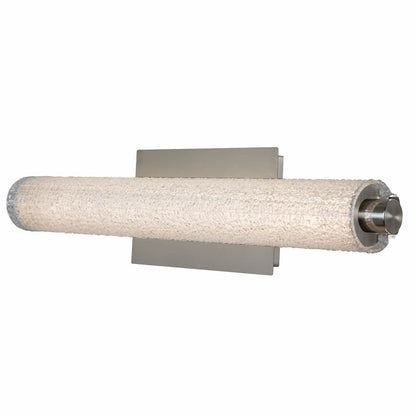 Abra Radius 20094WV 20-inch LED vanity light with hand-blown diamond glass tube for modern bathroom lighting