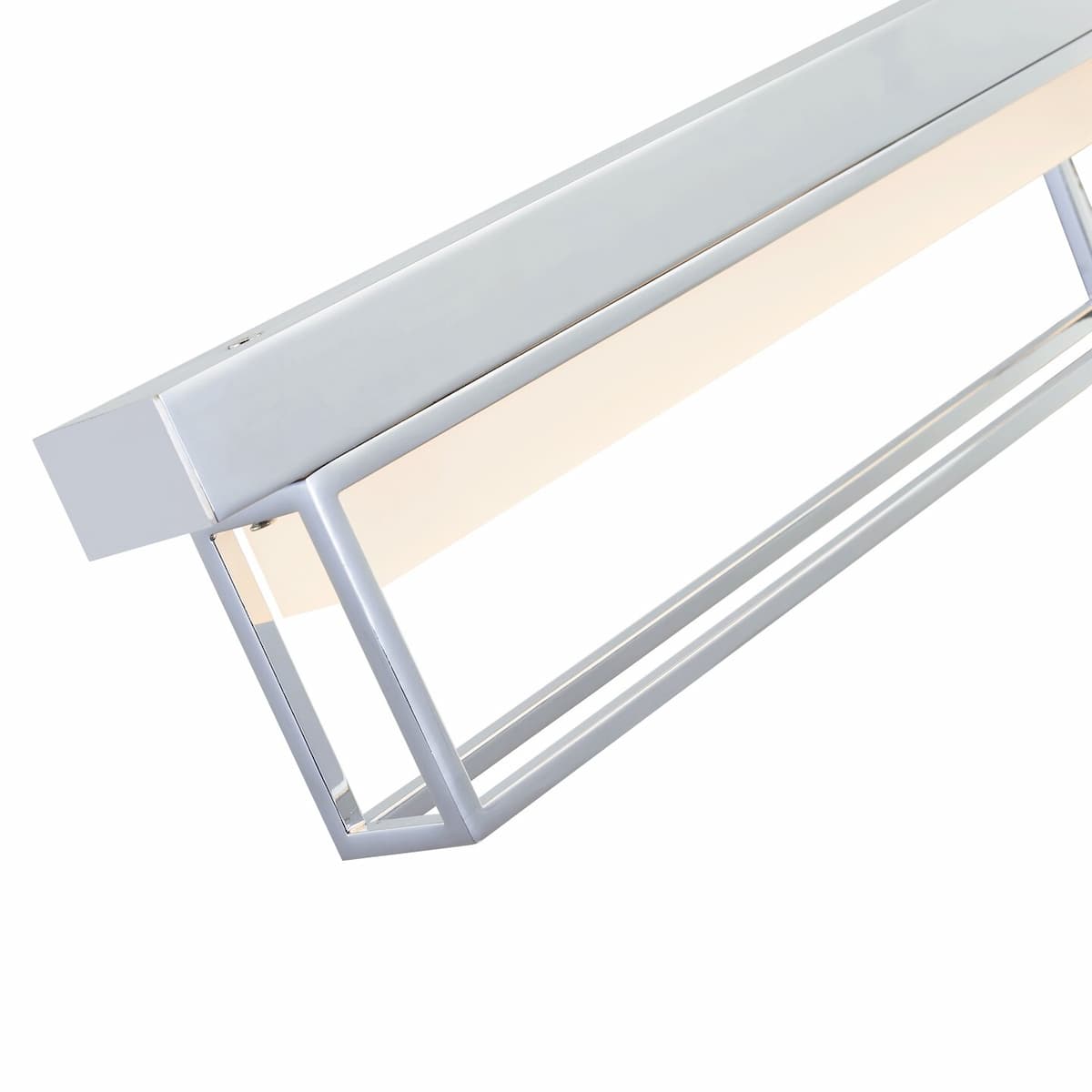 Abra 20131WV Pane 39-inch LED vanity light with frosted glass diffuser for residential and commercial bathroom interiors
