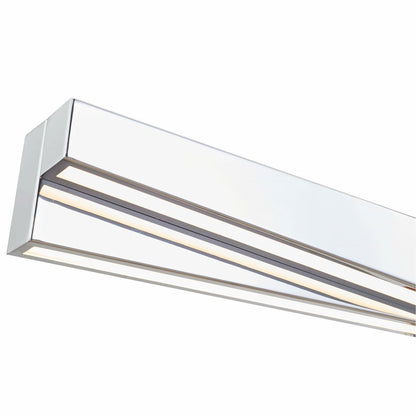 Abra 20138WV Hilo contemporary bathroom vanity light with integrated LED and acrylic diffuser for residential and commercial interiors