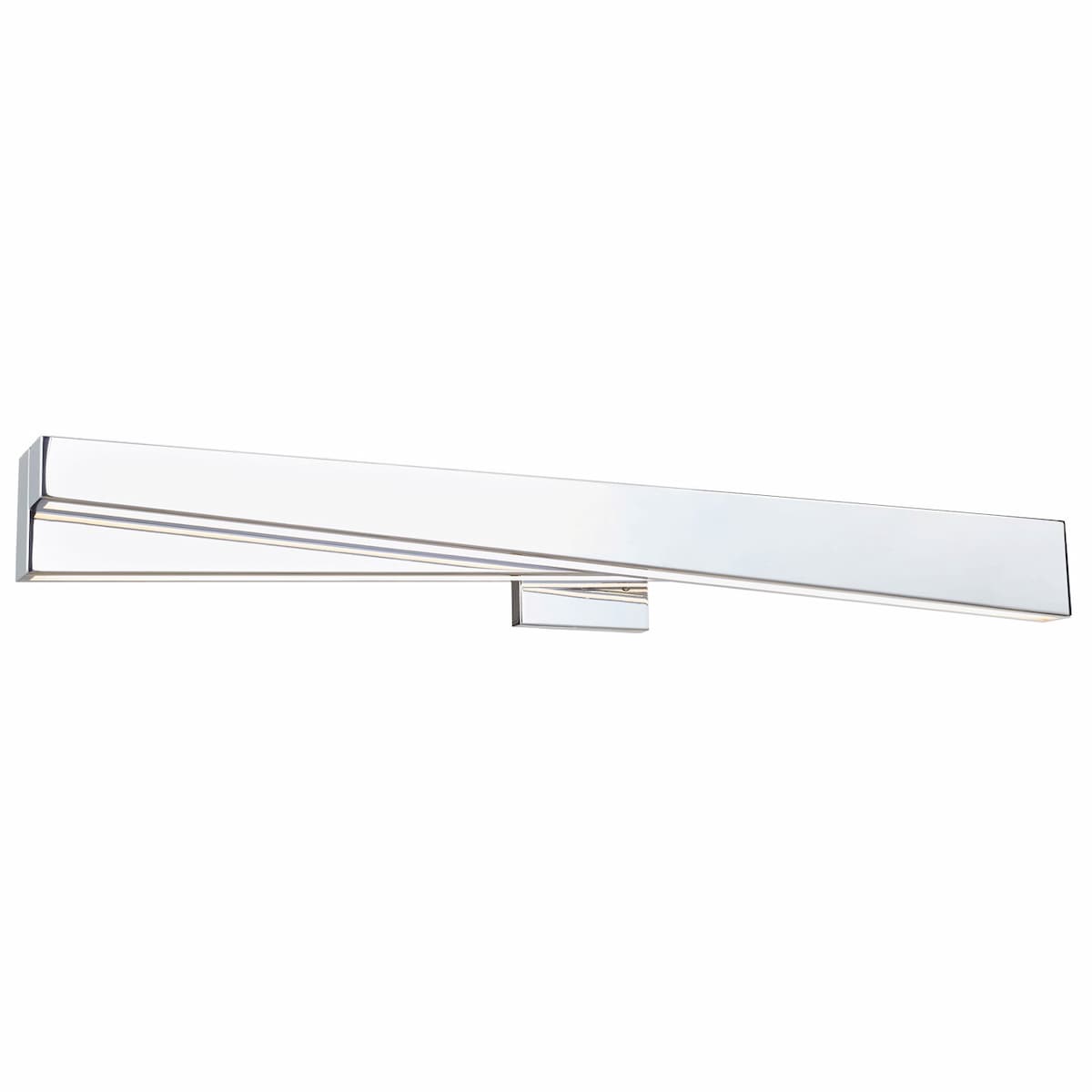 Abra Hilo 20138WV 36-inch LED wall vanity fixture featuring an offset linear design and acrylic diffuser for soft illumination