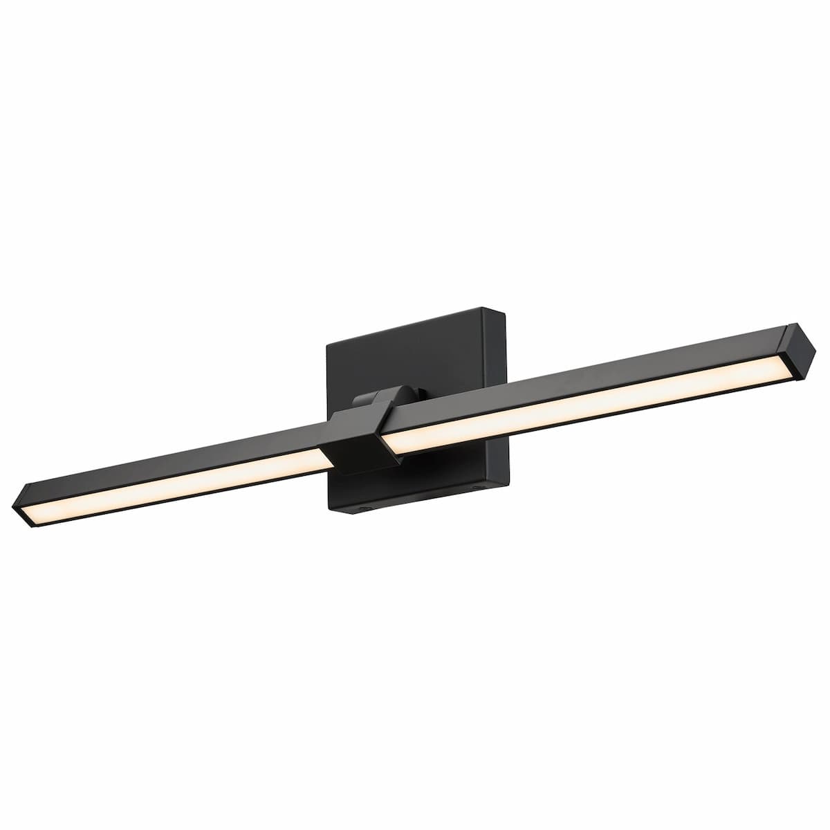 Abra Epee 20140WV 26-inch pivoting arm vanity bar with integrated LED lighting for modern bathroom interiors