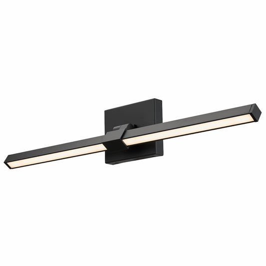 Abra Epee 20140WV 26-inch pivoting arm vanity bar with integrated LED lighting for modern bathroom interiors