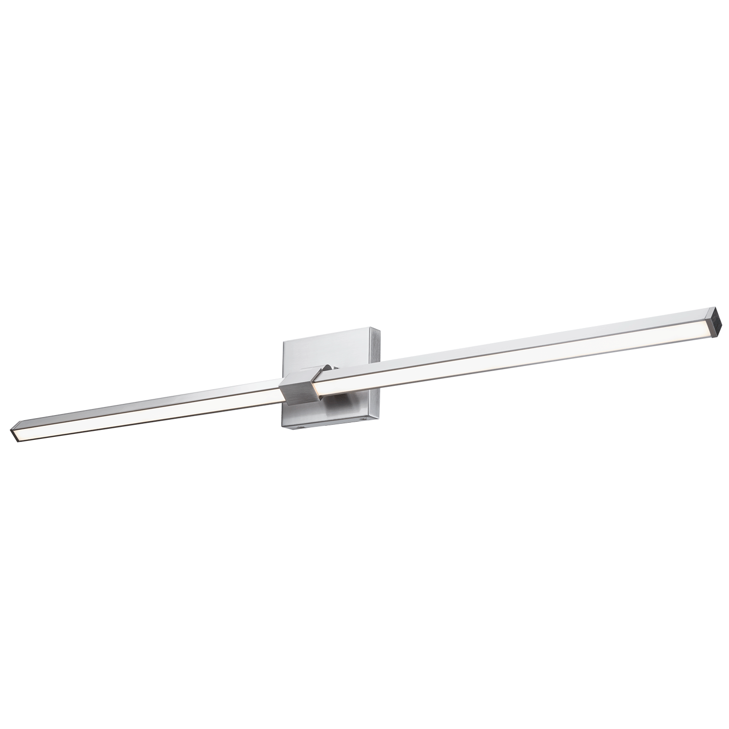 Abra Epee 42" Pivoting Arm Vanity Bar Brushed Nickel