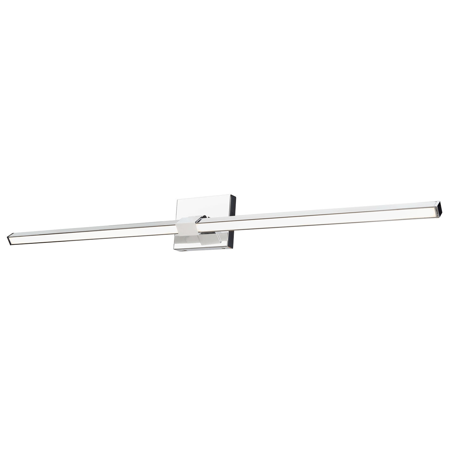 Abra Epee 42" Pivoting Arm Vanity Bar Chrome