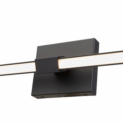 Abra Epee 20142WV LED vanity bar featuring an adjustable pivoting arm design for customizable mirror illumination