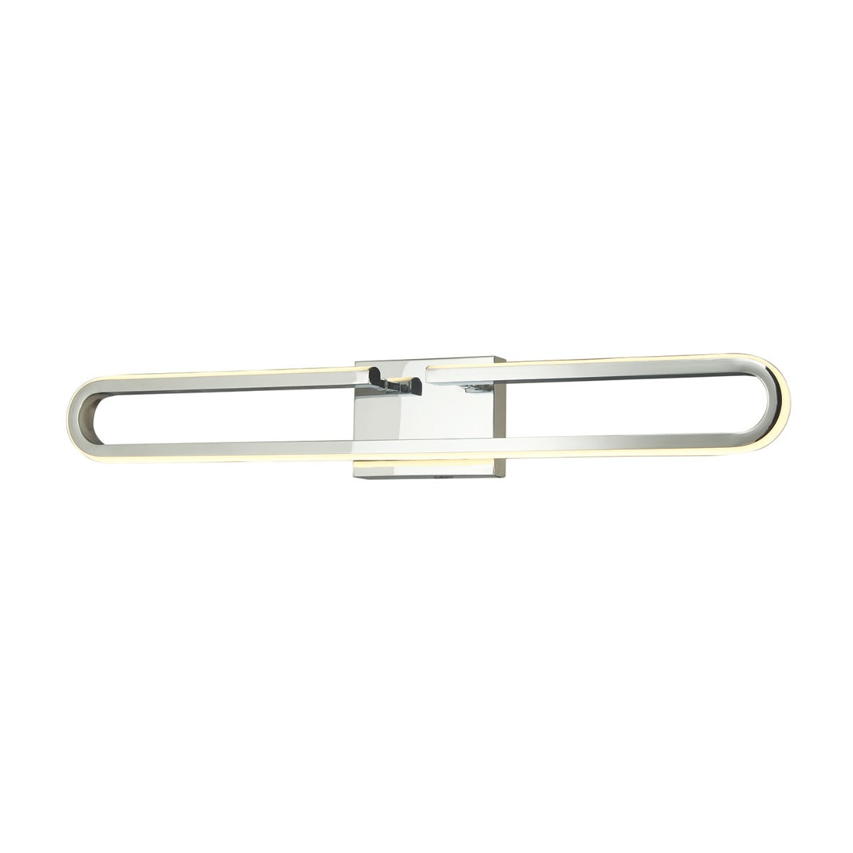 Abra 20144WV Speedway linear LED vanity light with elegant split oval styling for residential and commercial bathrooms