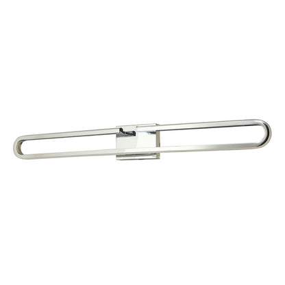 Abra Speedway 20145WV 42-inch LED wall vanity fixture featuring a contemporary split oval design for mirror illumination