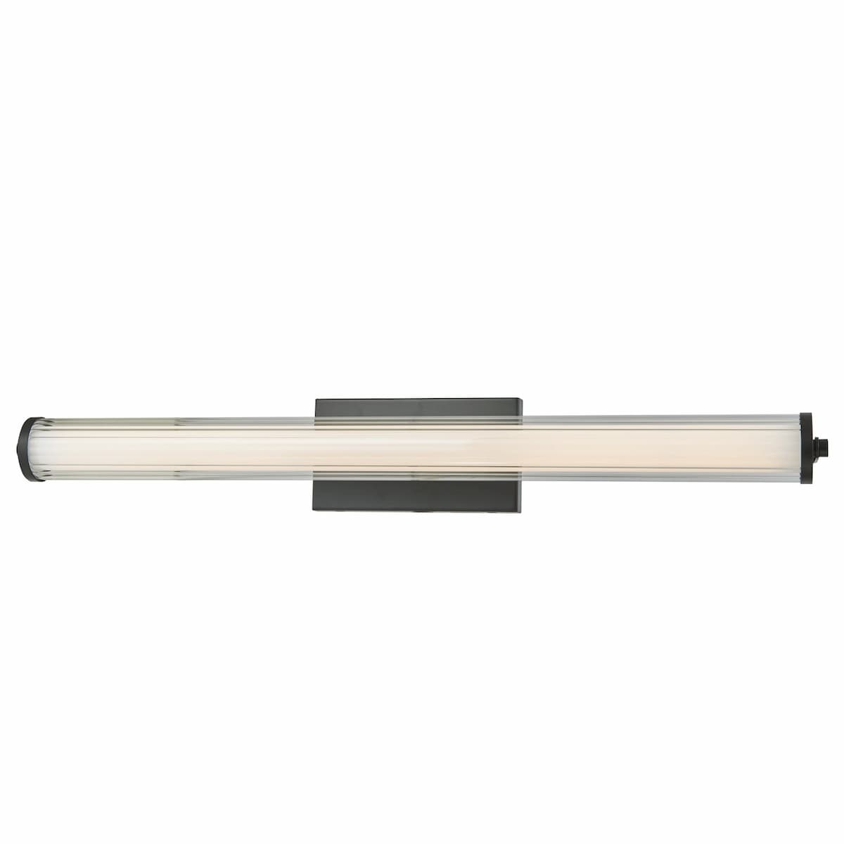 Abra Macie 20161WV 30-inch vanity light with fluted clear glass design for modern bathroom and interior lighting