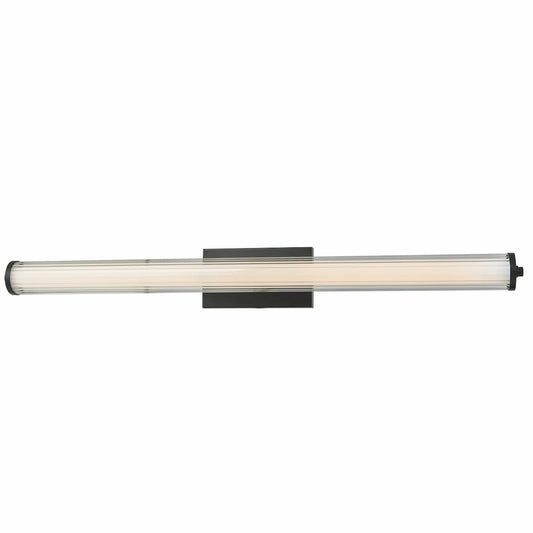 Abra Macie 20162WV 36-inch vanity light with fluted clear glass design for modern bathroom and interior lighting