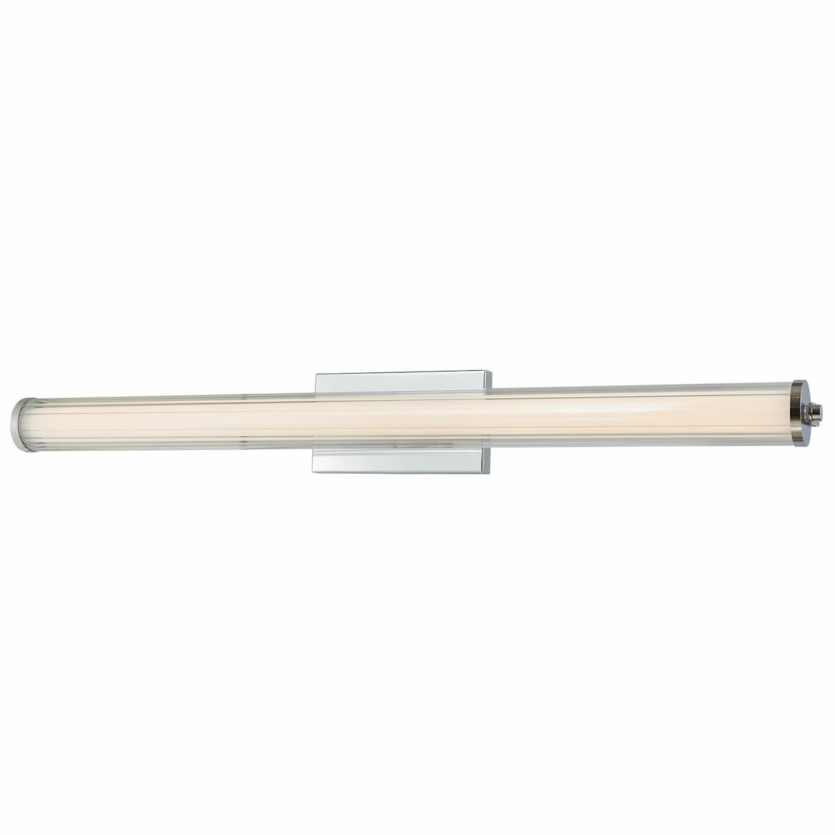 Abra Macie 20162WV contemporary wall vanity light with textured fluted glass shades for sophisticated interior lighting applications