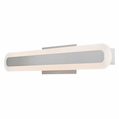 Abra 20168WV Camy linear wall vanity light with solid acrylic construction for residential and commercial bathroom spaces
