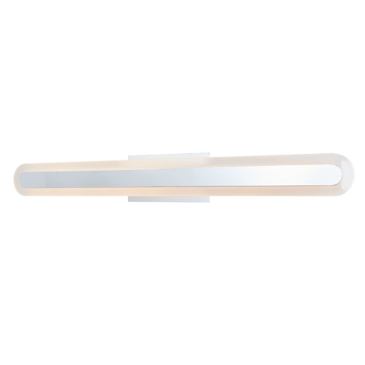 Modern Abra Camy 32-inch LED bathroom vanity light with minimalist acrylic profile for stylish mirror and wall illumination