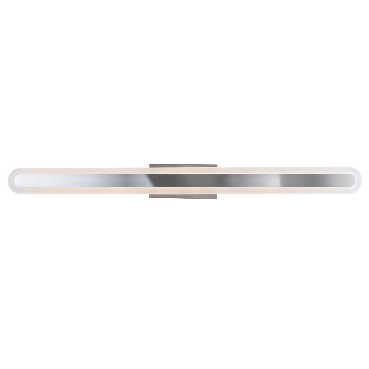 Abra 20170WV Camy linear wall vanity light with solid acrylic construction for residential and commercial bathroom spaces