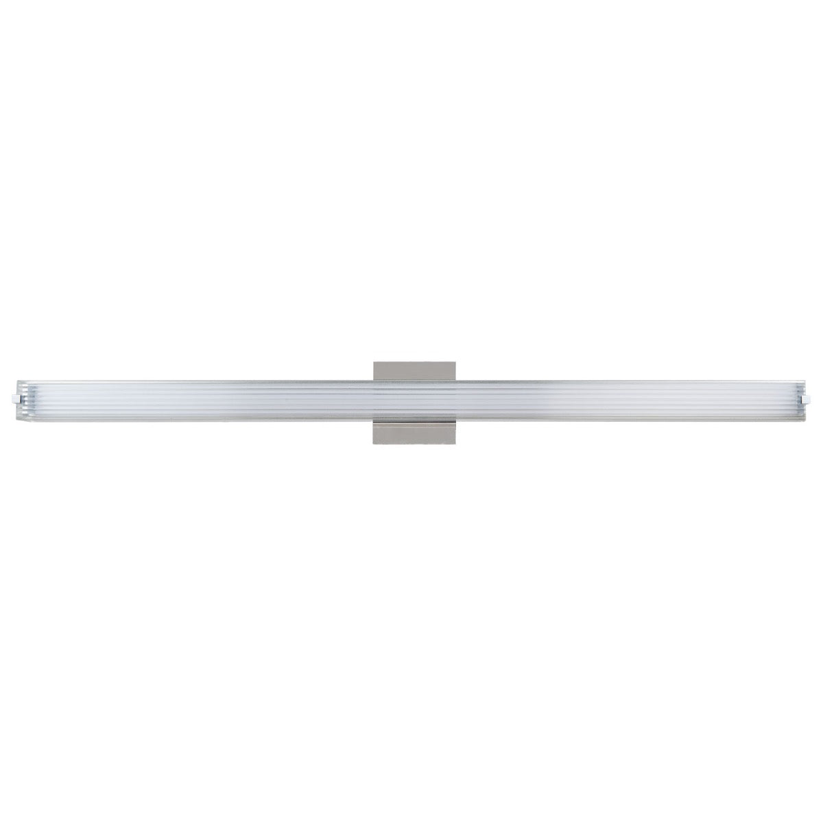 Abra Macie 20176WV 40-inch vanity light with ribbed square glass design for modern bathroom and interior lighting