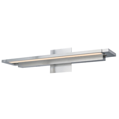 Abra 20178WV Whirl adjustable LED panel vanity light with sleek linear profile for residential and commercial bathrooms