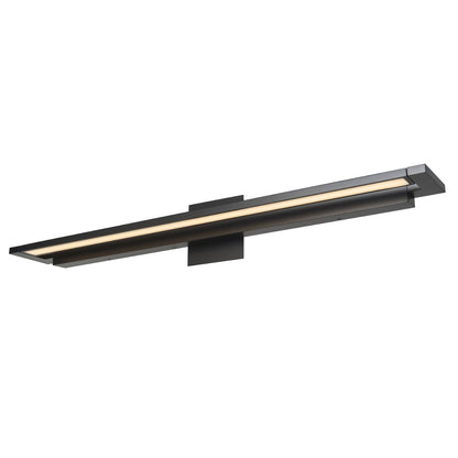 Abra Whirl 20179WV adjustable LED panel vanity light 30.3-inch with modern design for bathroom lighting