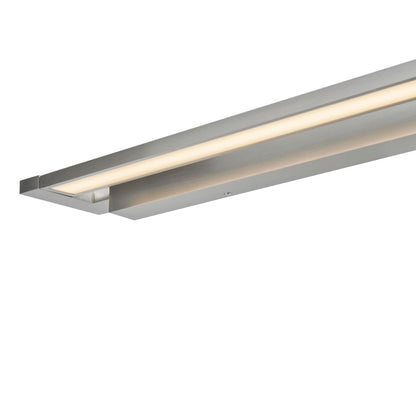 Modern Abra Whirl 40-inch LED bathroom vanity light with adjustable panel illumination for stylish mirror lighting