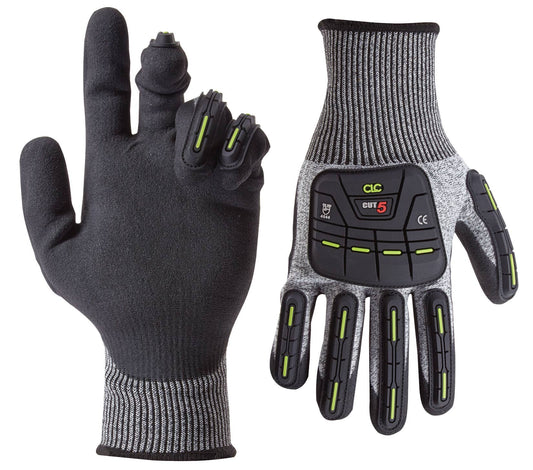 Dottie 2115L Dottie Cut & Impact Resistant Nitrile Dip Gloves Large 2115L