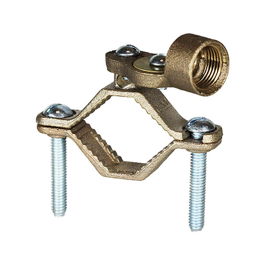 Dottie 270H Dottie 1-1/4 in to 2 in Bronze Ground Clamp w/ 1/2 in Hub 270H