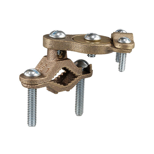 Dottie 28SWV Dottie 1-1/4 in to 2 in Bronze Armored Ground Clamp w/ Swivel 28SWV