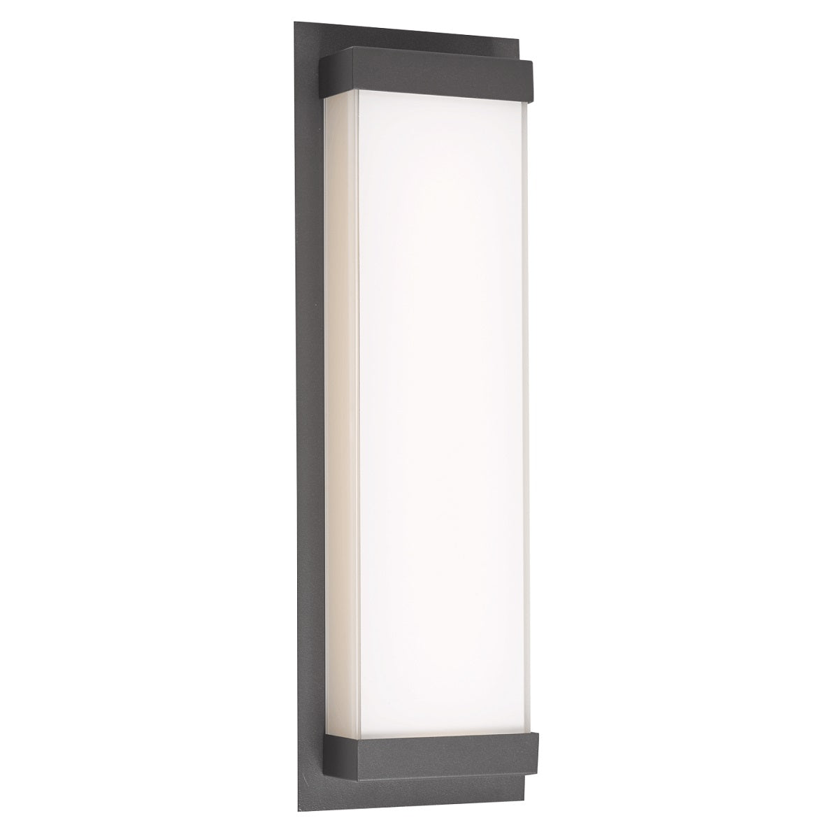 Abra Atom 50015ODW wet location wall light featuring corrosion-resistant 316 stainless steel for modern outdoor spaces
