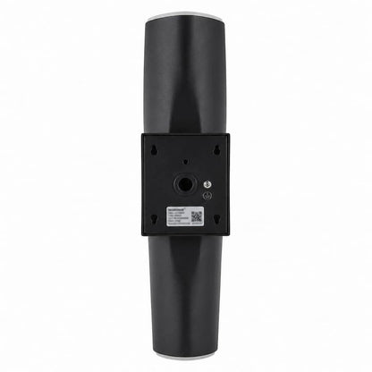 Abra Vortex 50116ODW outdoor wall light featuring a sculptural twirled acrylic design and selectable 3CCT illumination