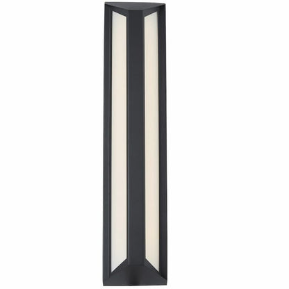 Abra Newport 50088ODW contemporary outdoor wall light featuring an angled side-light design for wet location applications