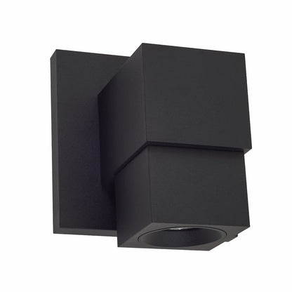 Abra Optics wet location down light wall fixture for exterior walls with contemporary LED illumination