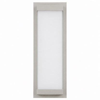 Abra Atom 50014ODW outdoor wall light featuring corrosion-resistant 316 stainless steel for contemporary exterior spaces