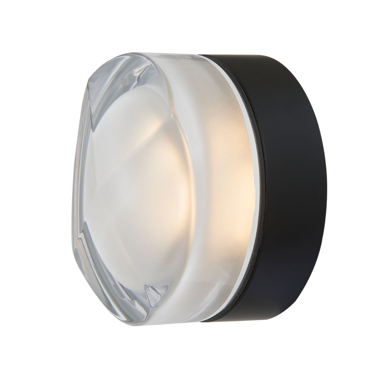 Abra Elf 30003FM wet location patterned glass wall or ceiling fixture for modern indoor and outdoor lighting
