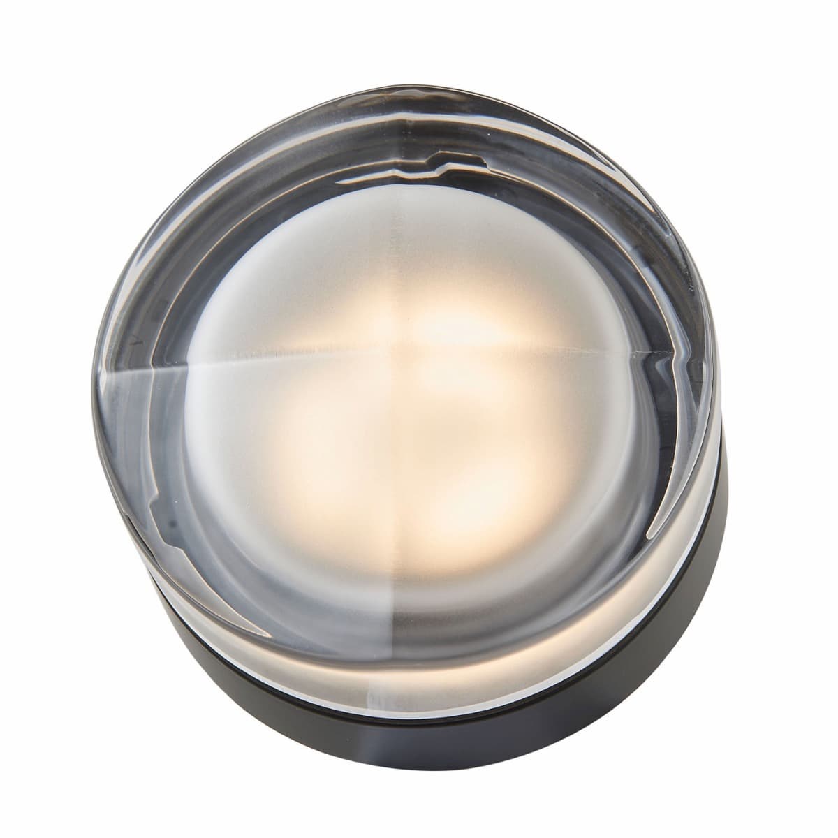 Abra Elf 30003FM wall and ceiling light featuring a decorative patterned glass diffuser for elegant ambient illumination