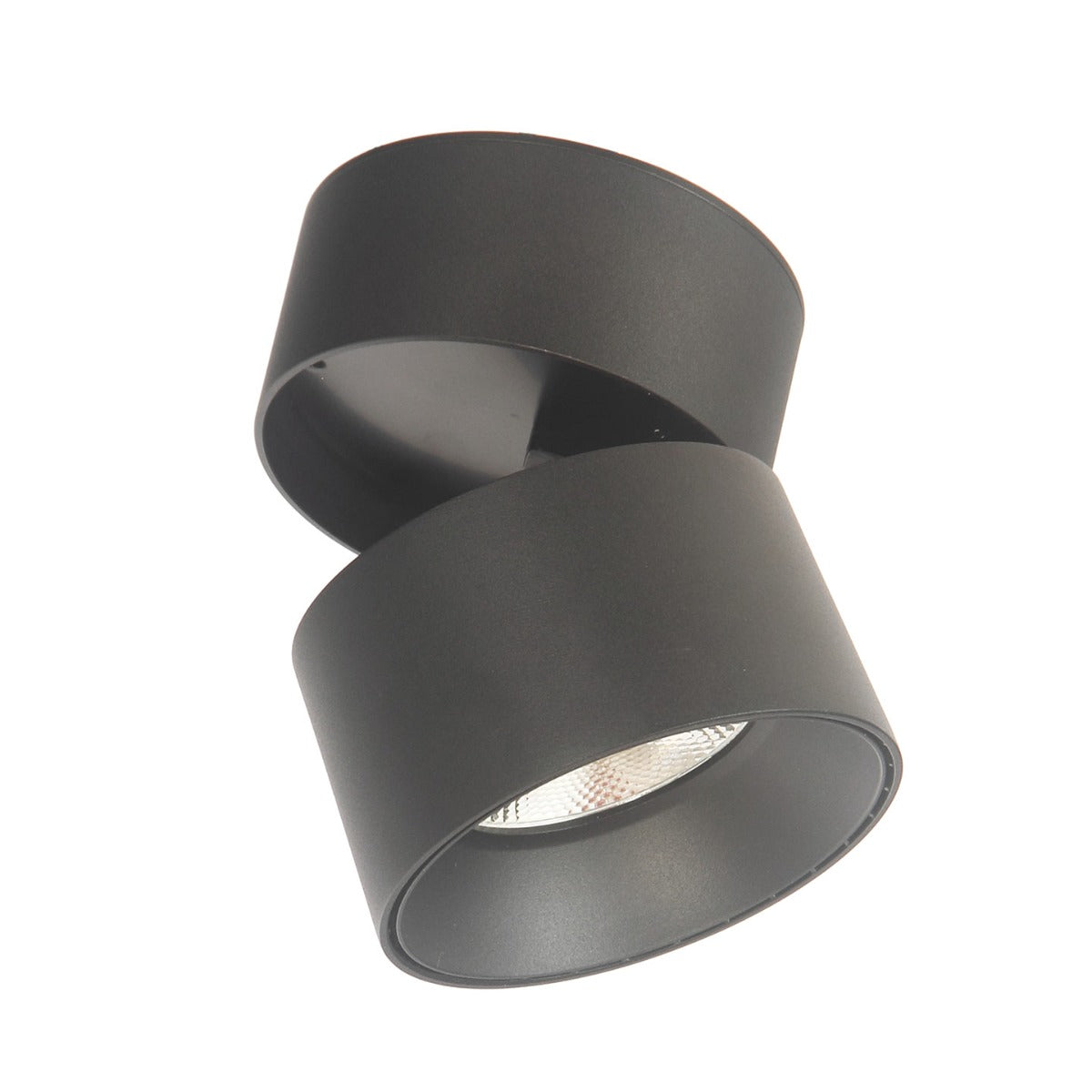 Abra Arc 30008FM rotating and pivoting spotlight ceiling fixture with adjustable LED direction for modern interior lighting