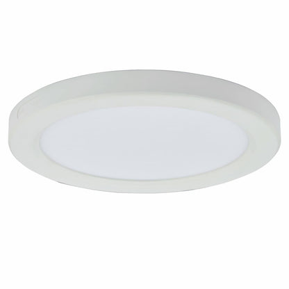 Abra Trix 30020FM wet location flush mount fixture featuring a slim disc design for contemporary ceiling illumination
