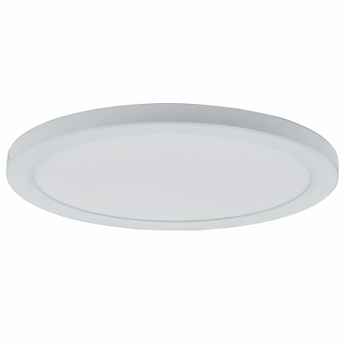 Abra Trix 30022FM wet location flush mount fixture featuring a sleek slim disc design for contemporary ceiling illumination
