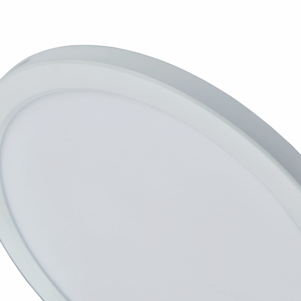 Abra 30022FM Trix 12-inch low-profile LED flush mount ceiling light with minimalist disc shape for versatile applications