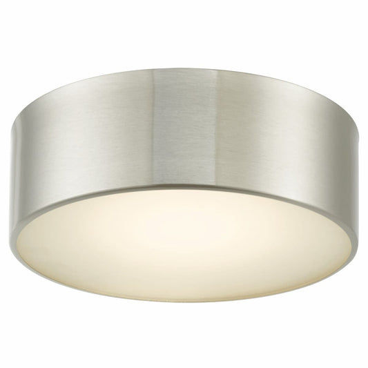 Abra Bongo 30030FM 10-inch frosted glass flush mount ceiling light with high-output dimmable LED for modern interiors