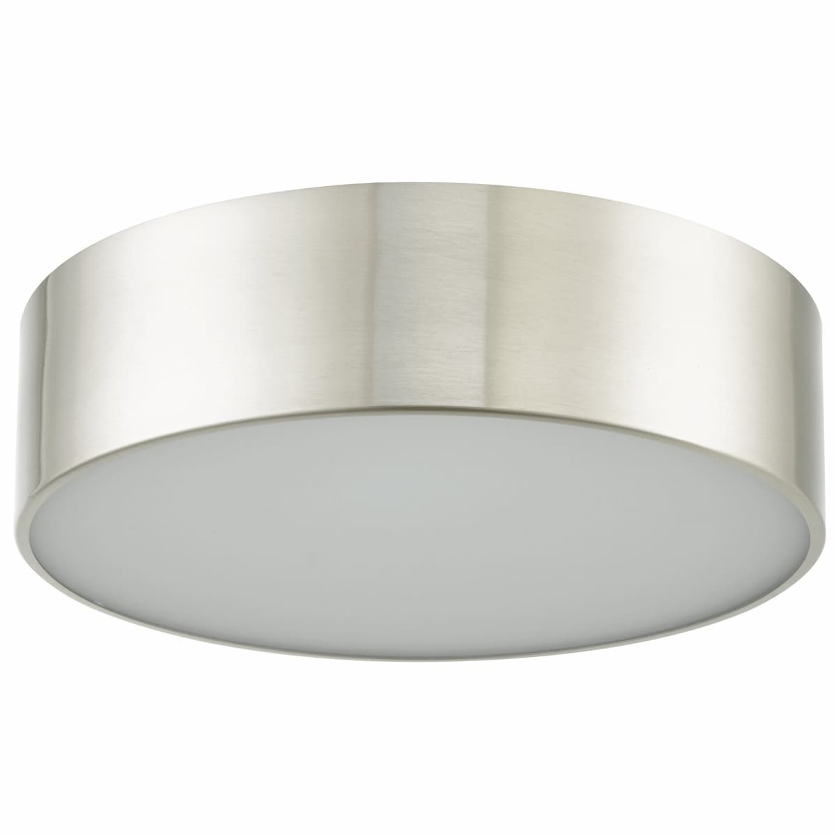 Abra Bongo 30031FM flush mount ceiling fixture featuring a frosted glass diffuser and high-output dimmable LED illumination
