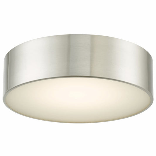 Abra Bongo 30031FM 12-inch frosted glass flush mount ceiling light with high-output dimmable LED for modern interiors