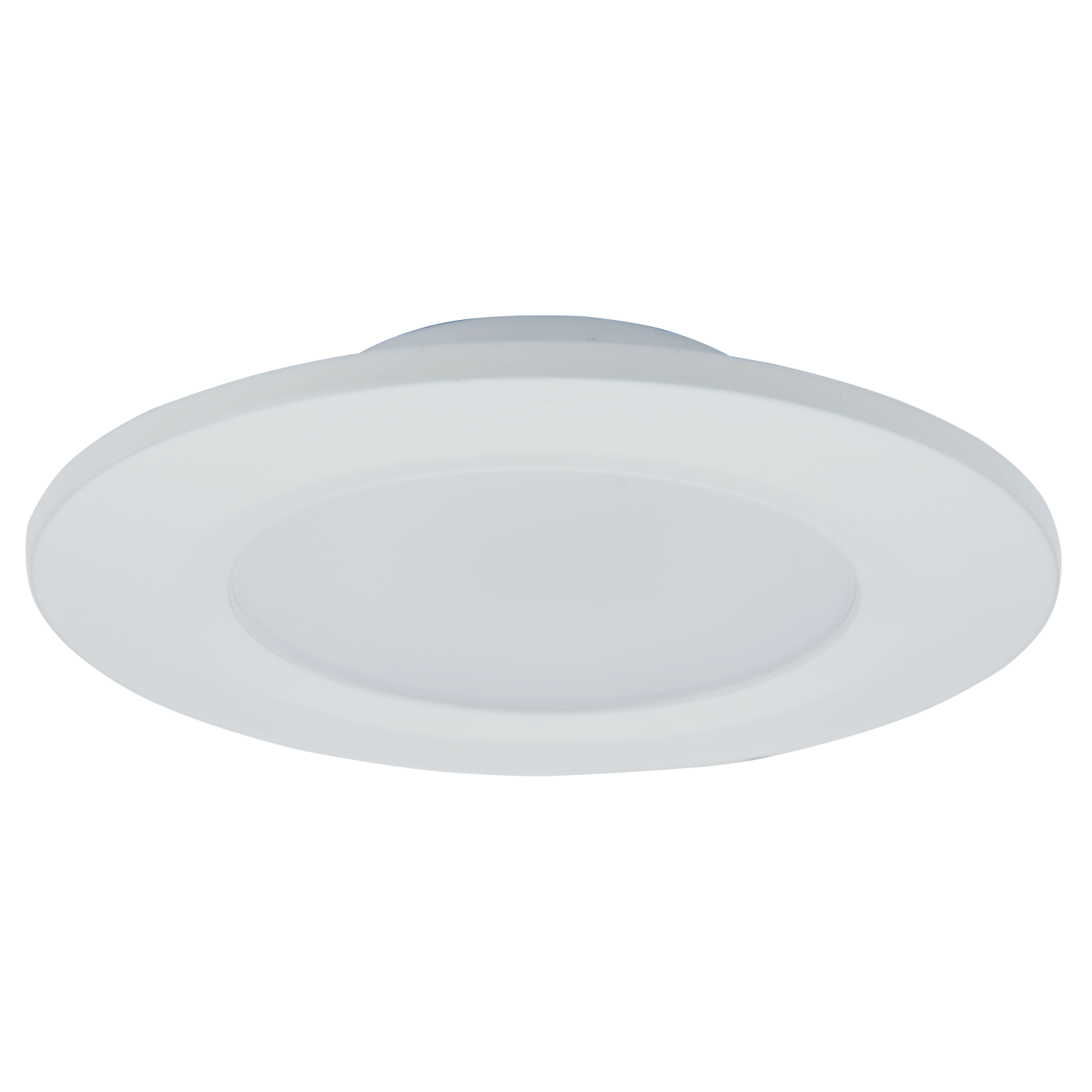 Abra Button 4.5" Wet Location Flushmount with High Output Dimmable LED White