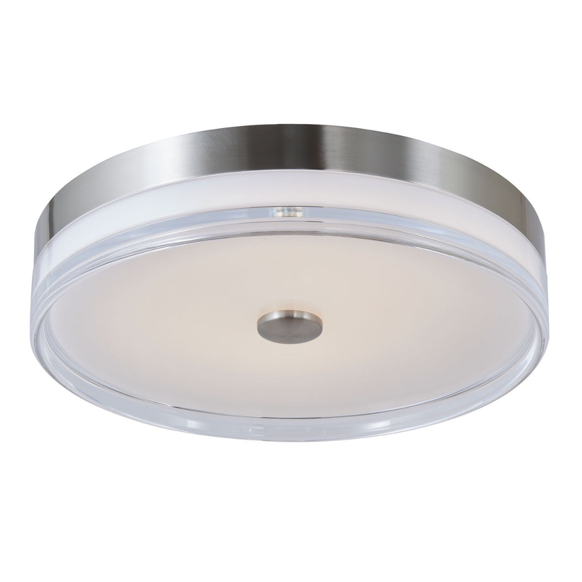 Abra Iris 30041FM flush mount ceiling fixture featuring selectable 3CCT LED lighting and sleek low-profile design