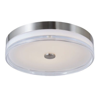 Abra Iris 30041FM flush mount ceiling fixture featuring selectable 3CCT LED lighting and sleek low-profile design