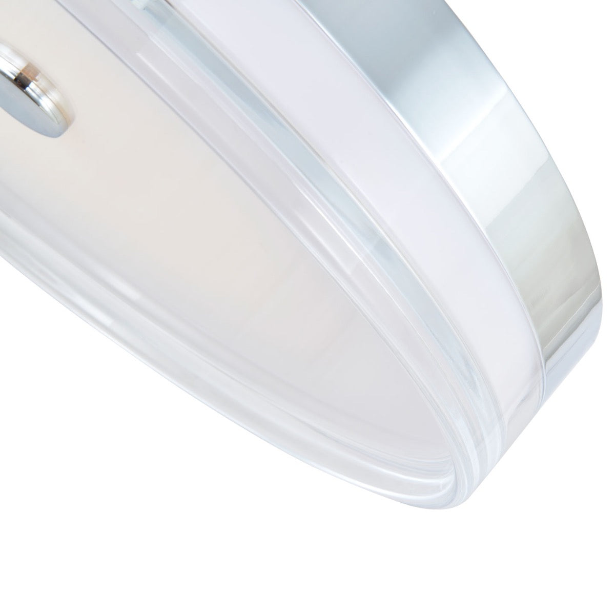 Abra Iris 3CCT 20" Low Profile Flushmount Chrome