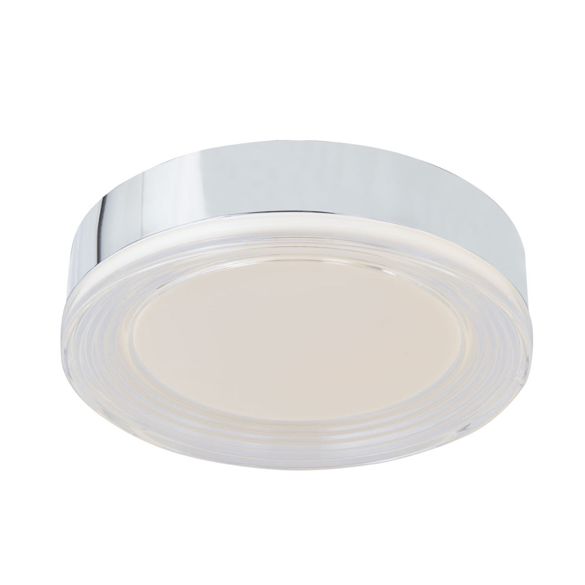 Modern Abra Waves low-profile flush mount ceiling fixture with adjustable color temperature for bedrooms, kitchens, hallways, and living spaces