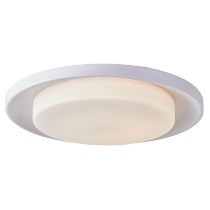 Abra 30047FM Toto 16.5-inch ceiling light with contemporary curved metal frame and adjustable color temperature for interiors