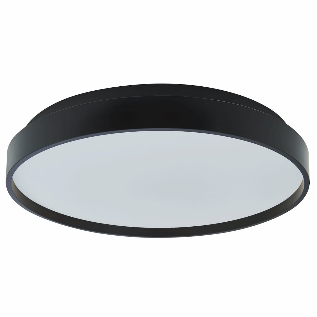 Abra Tambourine 30051FM low-profile flush mount ceiling fixture featuring soft indirect uplight illumination and contemporary design