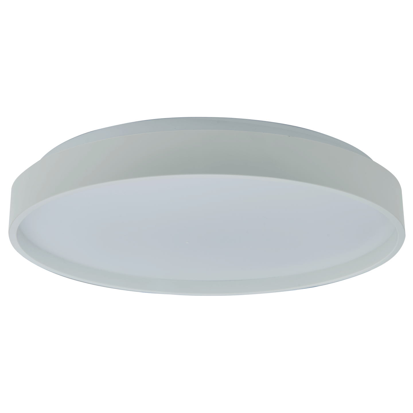 Abra Tambourine 13" Low Profile Flushmount with Soft Uplight White